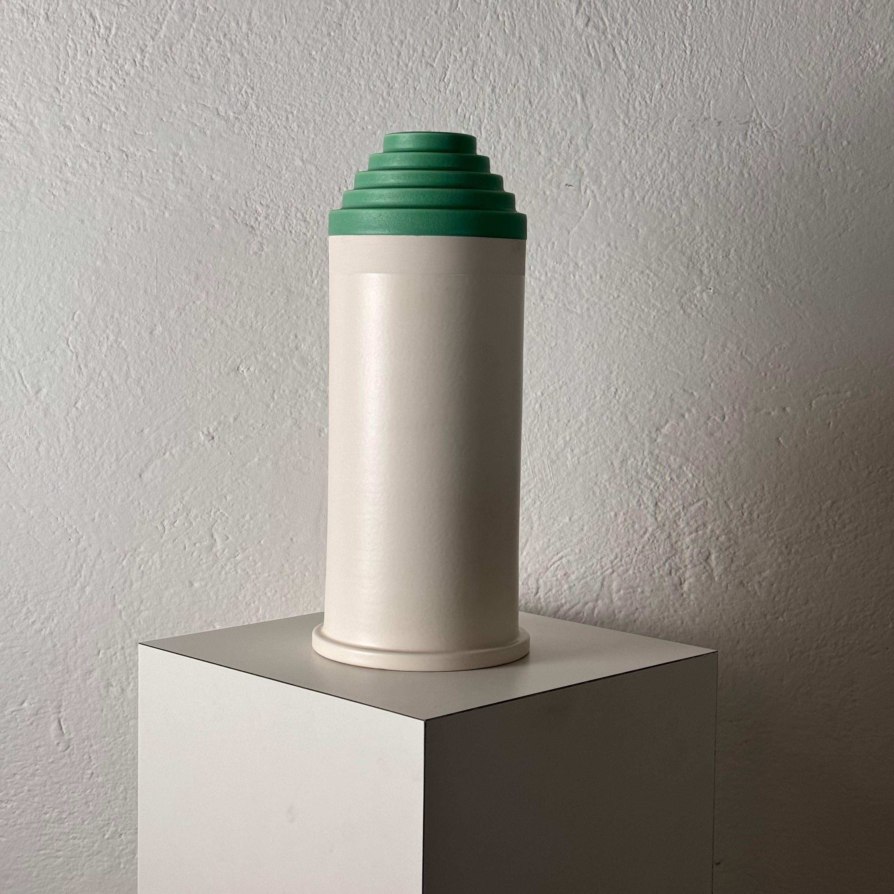 A stunning design by the legendary Ettore Sottsass for Bitossi Montelupo, this 