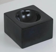 Ettore Sottsass Sestante Black Bowl/Ashtray, Model 444