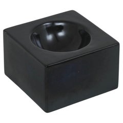 Ettore Sottsass Sestante Black Bowl/Ashtray, Model 444