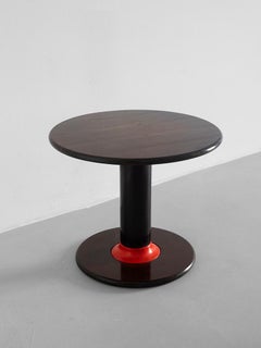 Ettore Sottsass Set of two Rocchettone Round Side Table by Poltronova 1960s