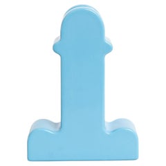 Ettore Sottsass Shiva Capsule Blaue Vase 137/999, limitierte Auflage