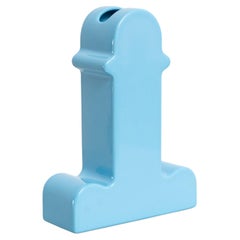 Ettore Sottsass Shiva Capsule Blaue Vase 137/999, limitierte Auflage