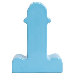 Ettore Sottsass Shiva Capsule Limited Edition Blue Vase 158/999