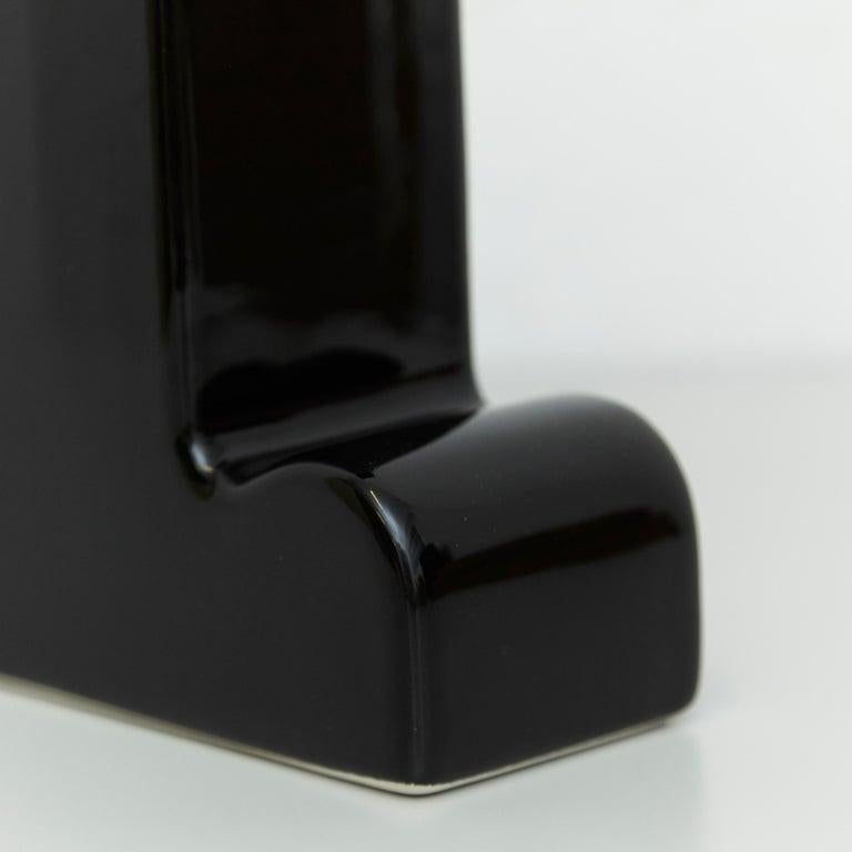 Ettore Sottsass Shiva Limited Edition Black Prototype 2/8 In Good Condition For Sale In Barcelona, Barcelona