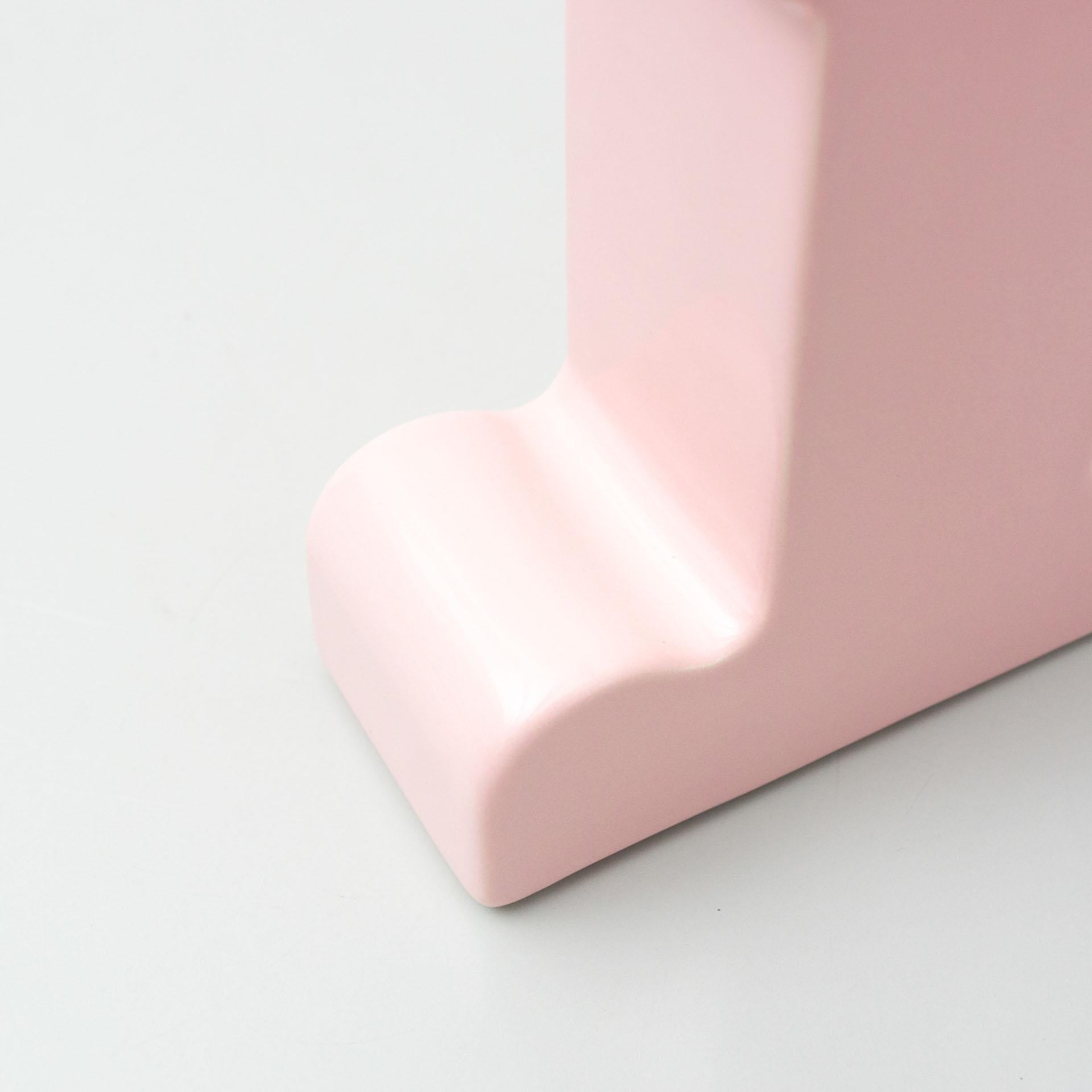 Ettore Sottsass Shiva Pink Ceramic Vase 4