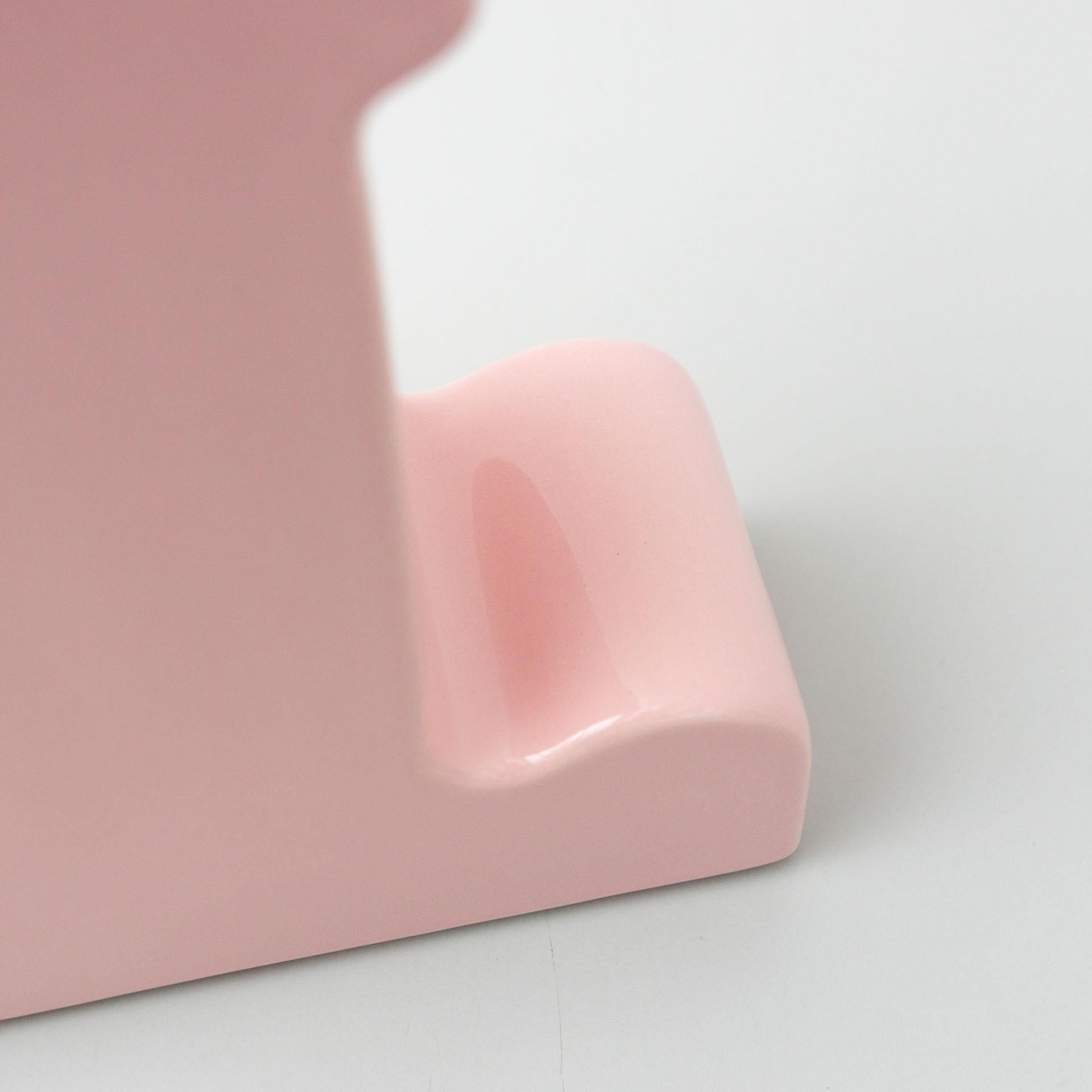 Ettore Sottsass Shiva Pink Ceramic Vase 5