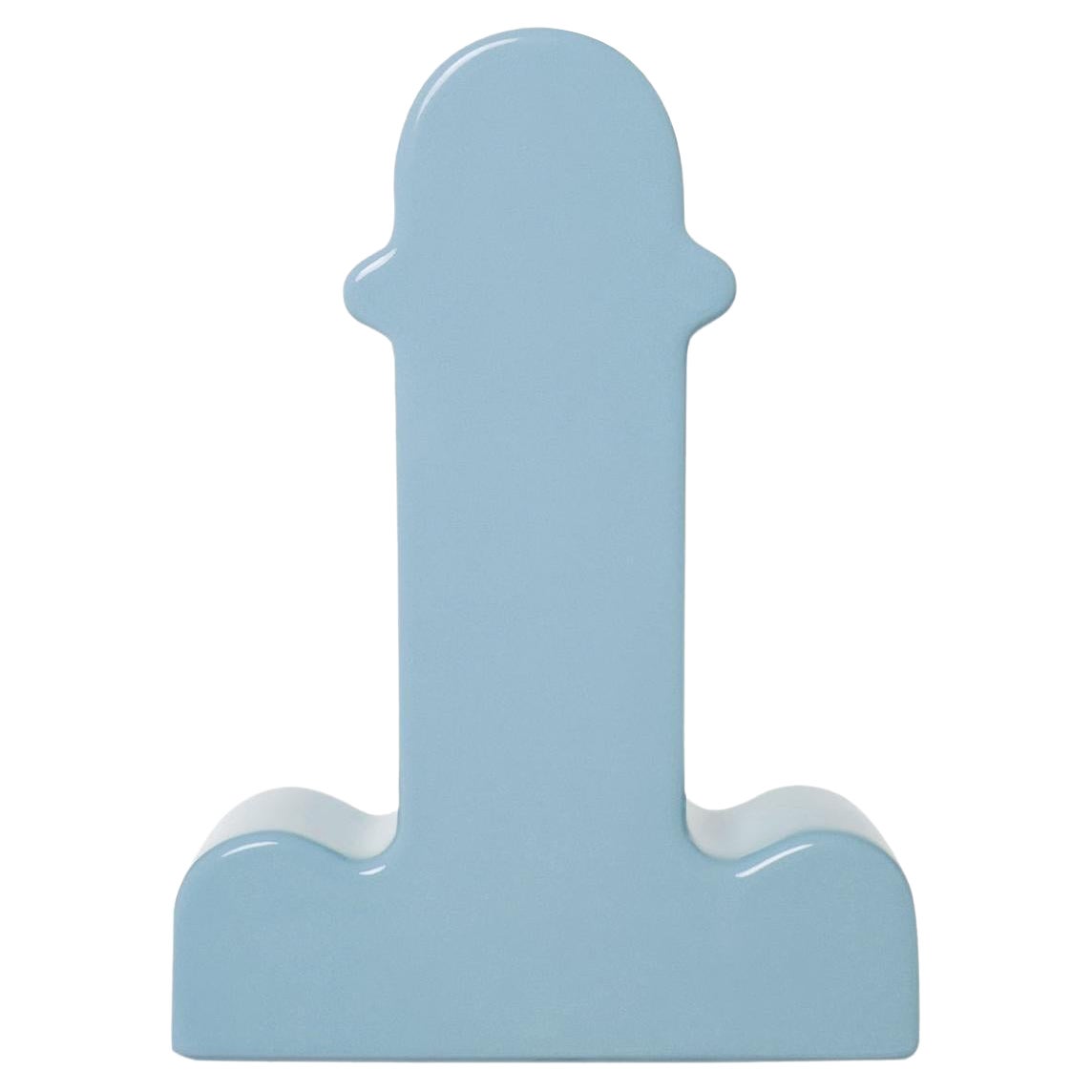 Ettore Sottsass, Vaso Shiva, blu, ceramica smaltata, Spagna, 1971