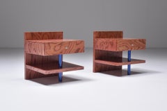 Ettore Sottsass Side Tables for Leitner
