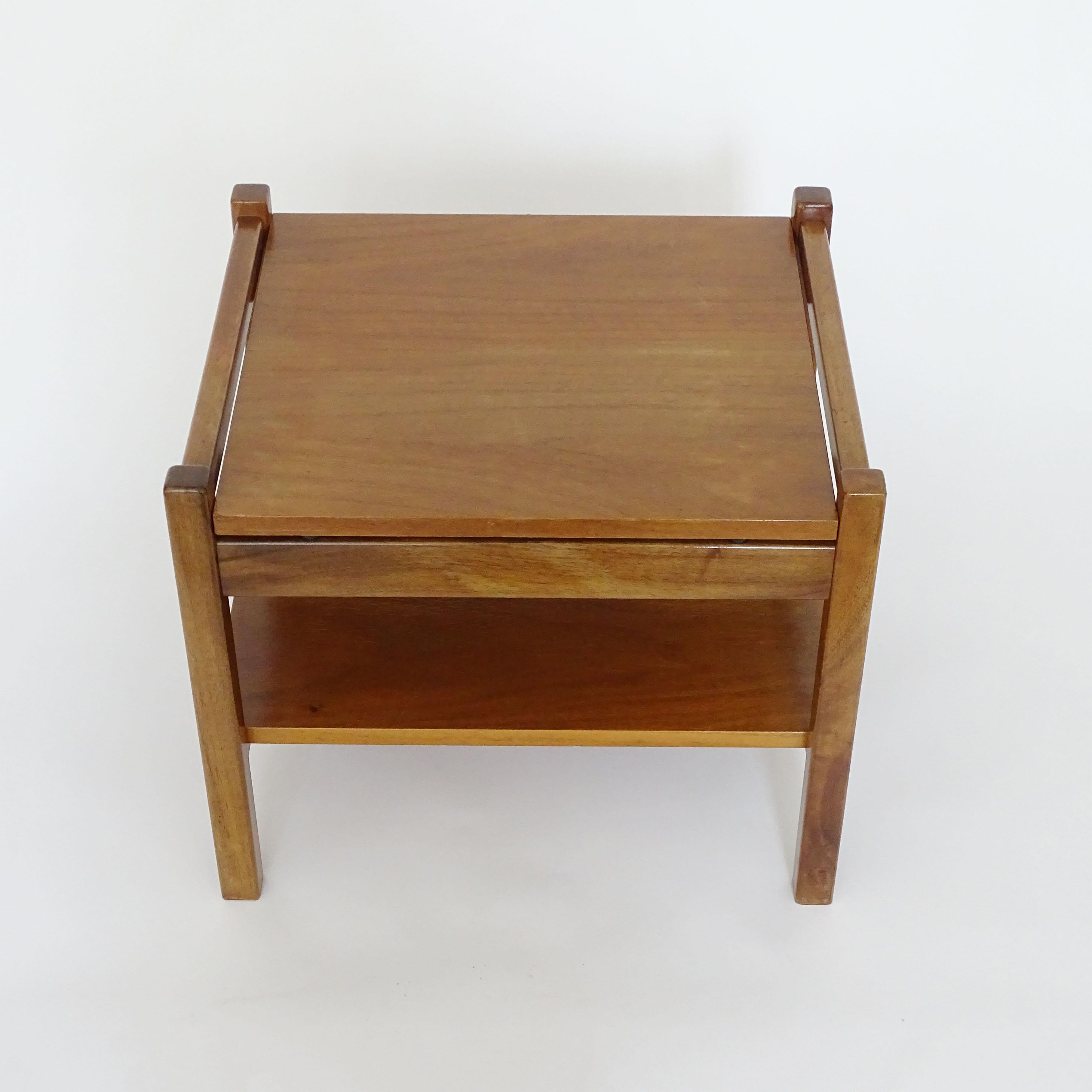 Mid-Century Modern Ettore Sottsass Single Bedside Table for Poltronova, Italy, 1963 For Sale