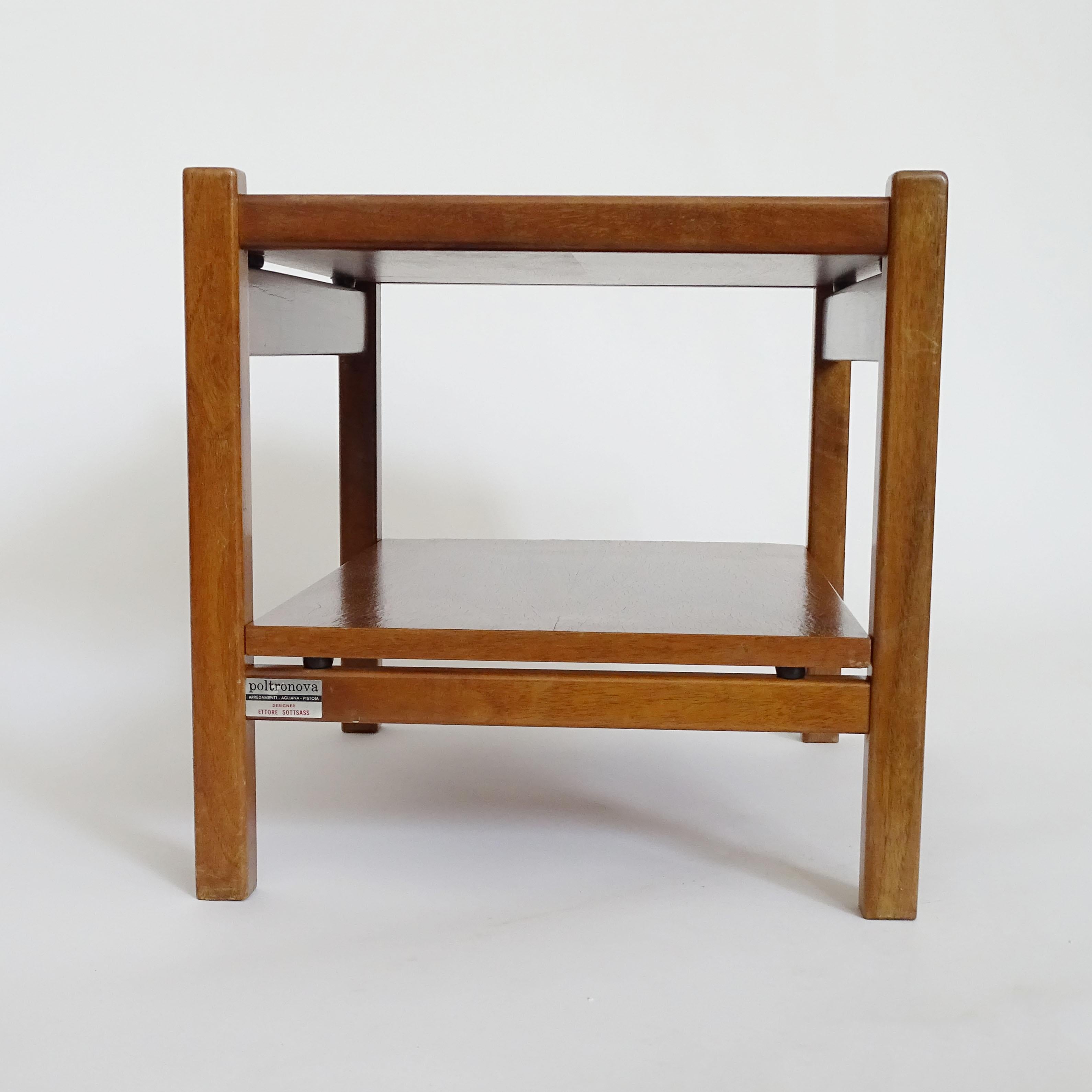 Italiano Comodino singolo di Ettore Sottsass per Poltronova, Italia, 1963 in vendita