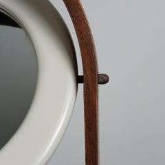 Ettore Sottsass SP63 Sandretta Miroir de table pour Poltronova, bois laqué blanc