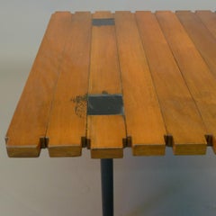Ettore Sottsass, Square Coffee Table, Poltronova, Italy 1950s
