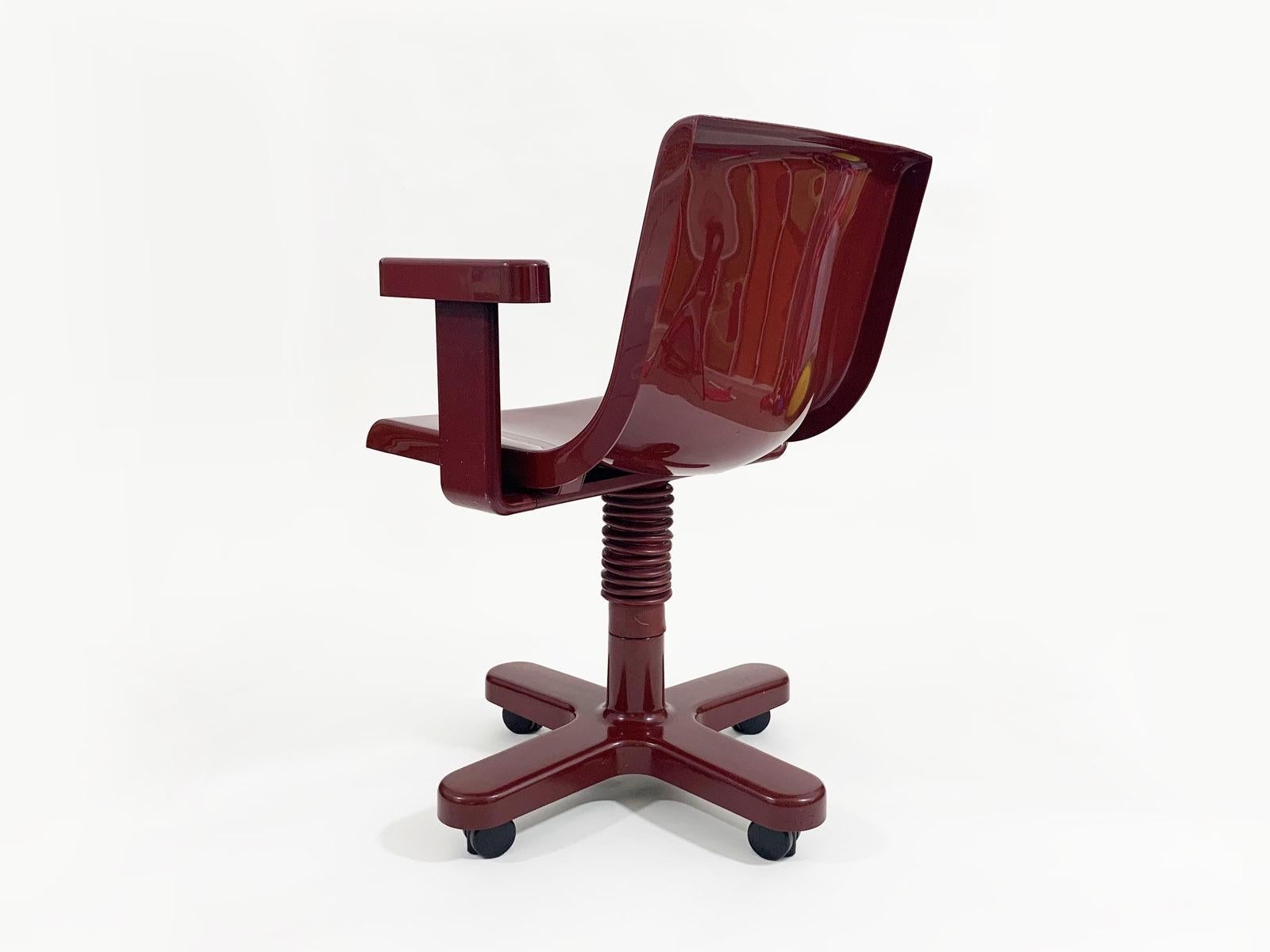 Italian Ettore Sottsass Synthesis Desk Chair, Olivetti, Italy, 1973 For Sale