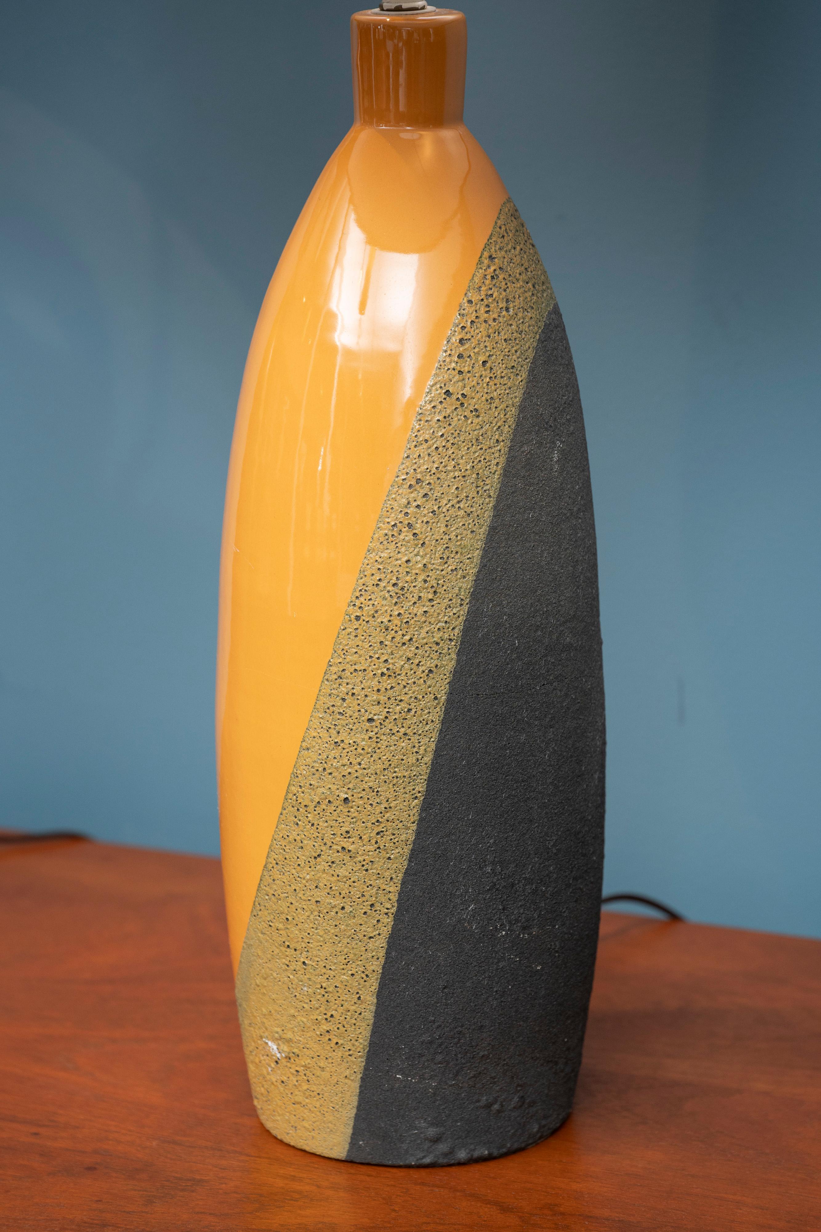 Mid-Century moderno Ettore Sottsass Table Lamps for Bitossi in vendita