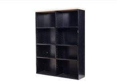 Ettore Sottsass Tall Custom Double Bookcase