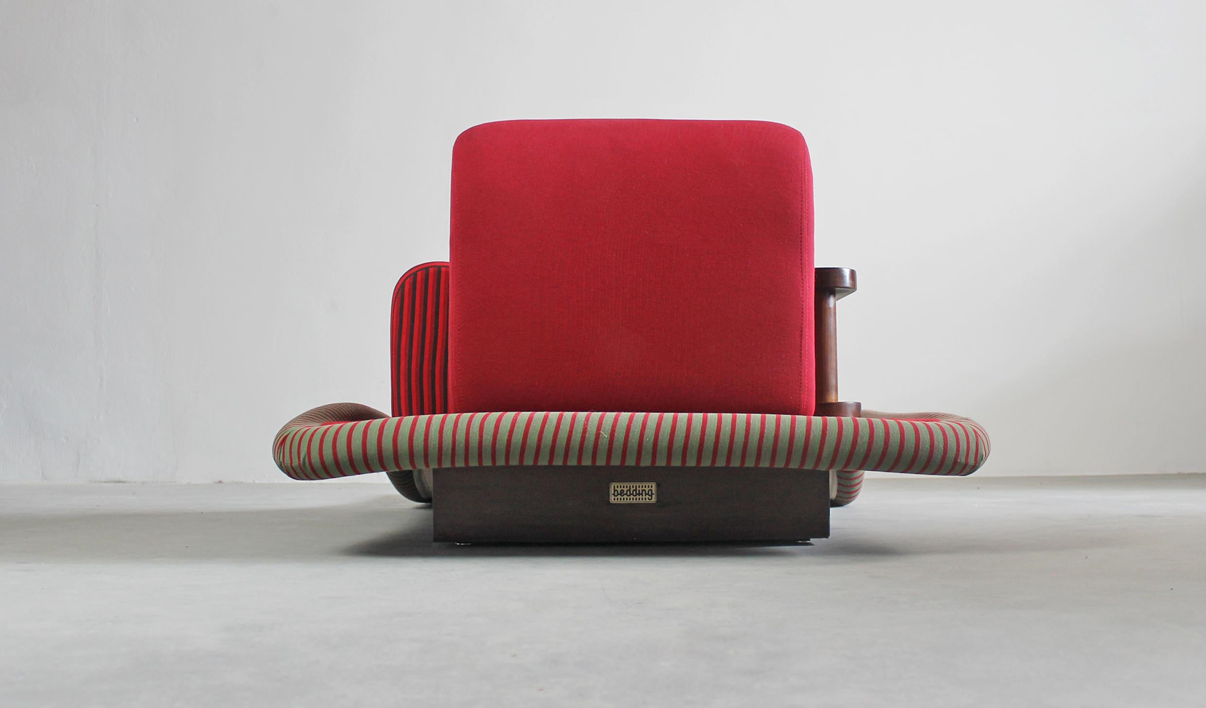 Other Ettore Sottsass Flying Carpet Armchair by Bedding Brevetti 1970s Italy For Sale
