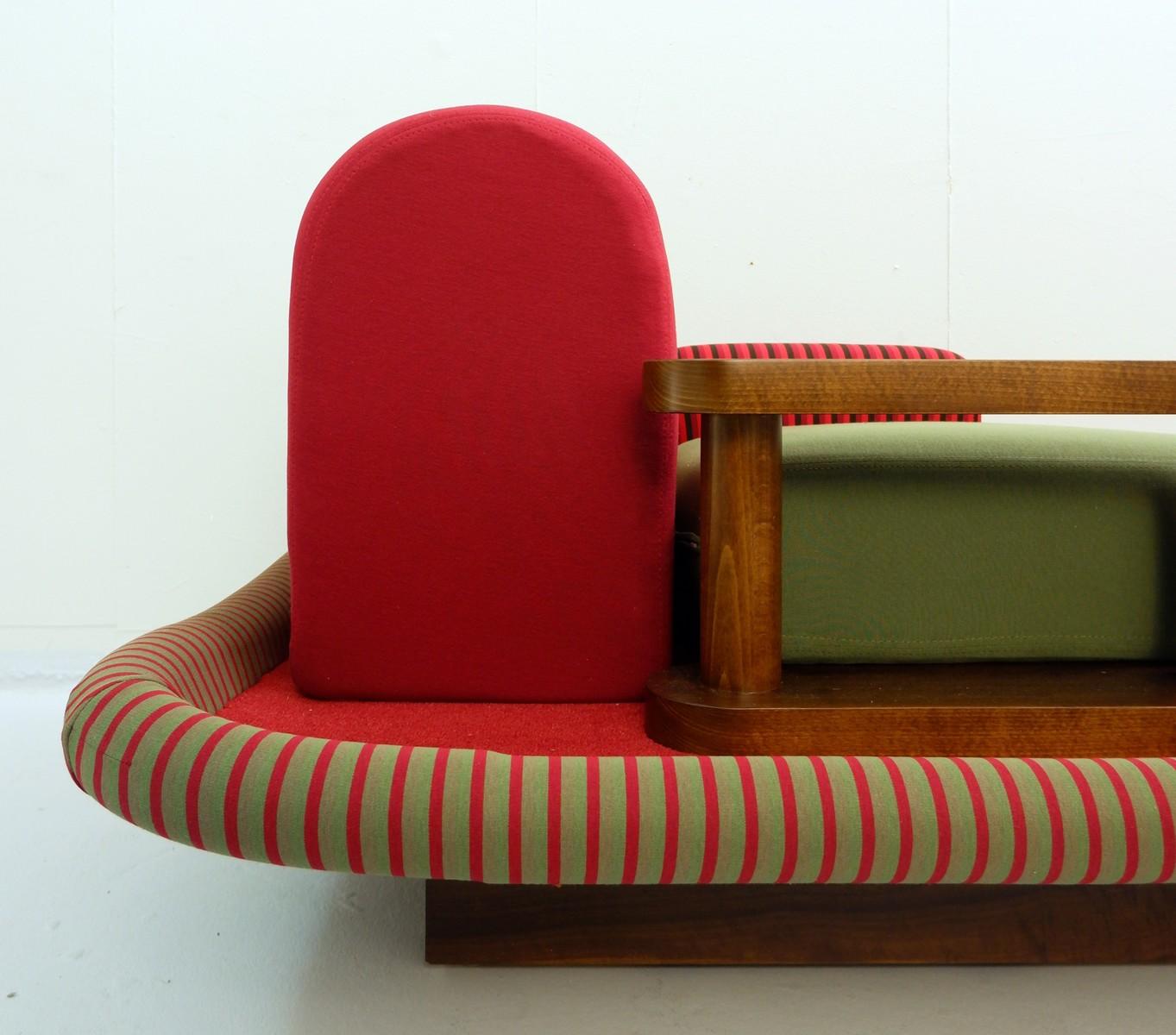 Mid-Century Modern Ettore Sottsass “Tappeto Volante” Armchair for Bedding Brevetti, Italy, 1974