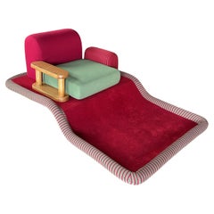 Ettore Sottsass Tappeto Volante - Sillón Flying Carper para Bedding Brevetti