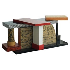 Ettore Sottsass Tartar console table for Memphis Milano Collection