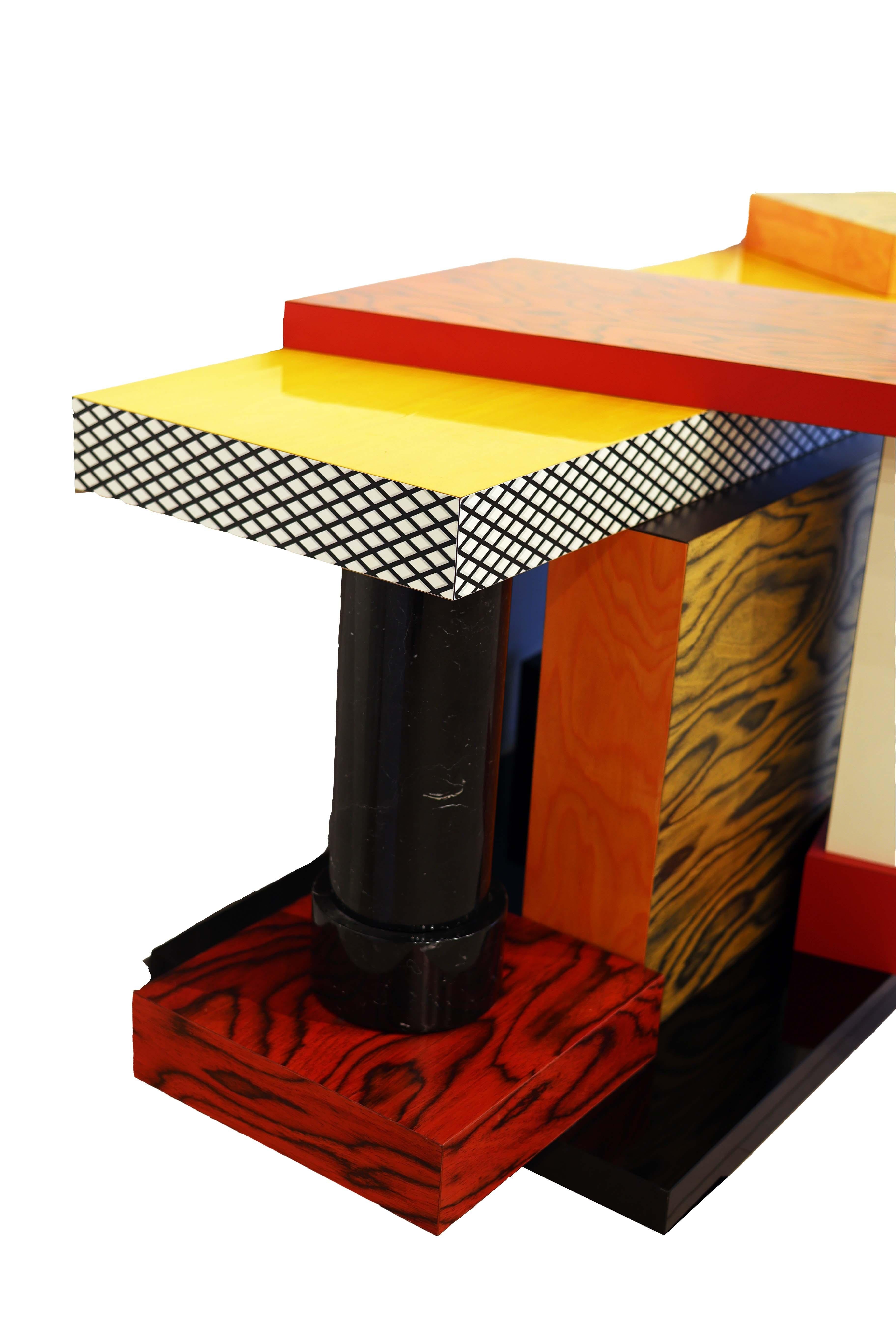 Ettore Sottsass Tartar Prototype  In Good Condition For Sale In Naples, FL
