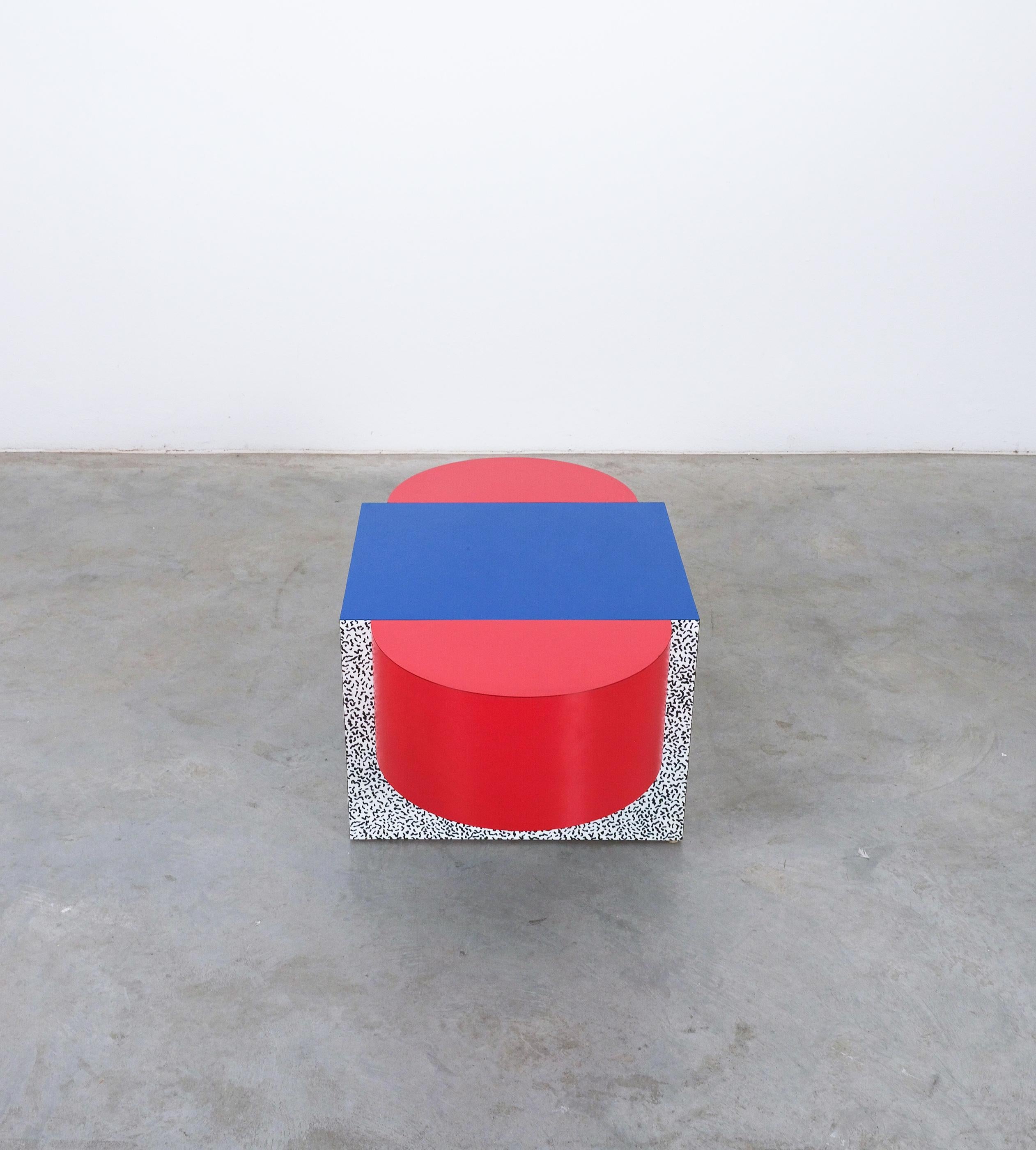 Ettore Sottsass Tony Tisch Postmodernes Italien, um 1970 im Angebot 3