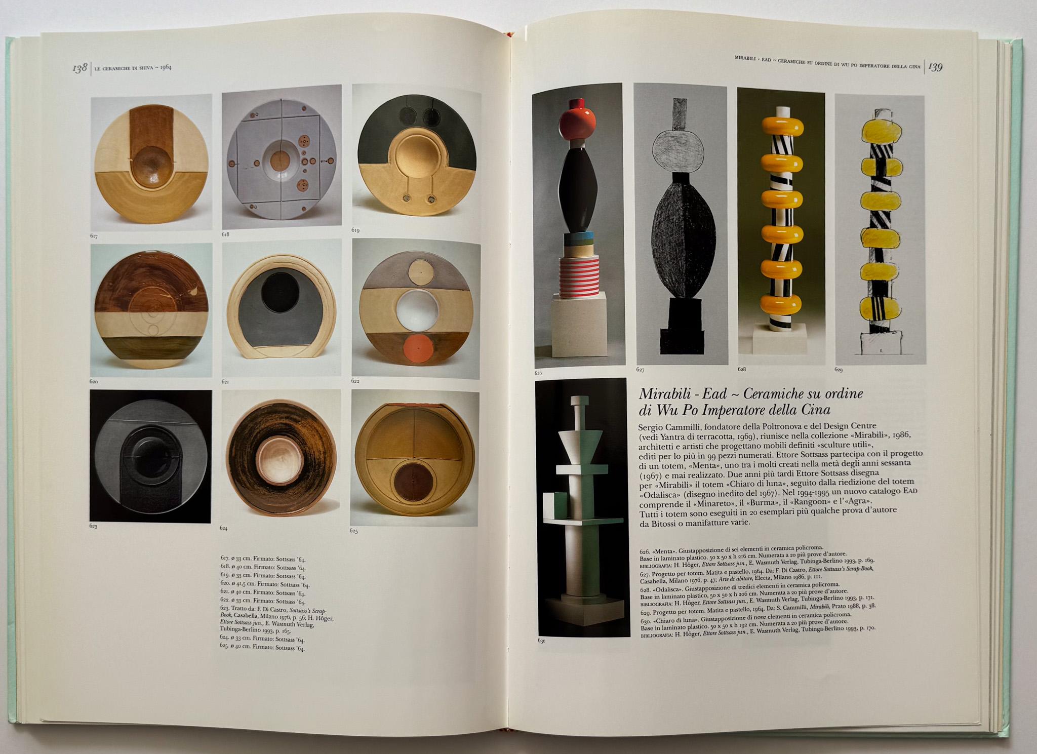 Ettore Sottsass: Tutta La Ceramica For Sale 3