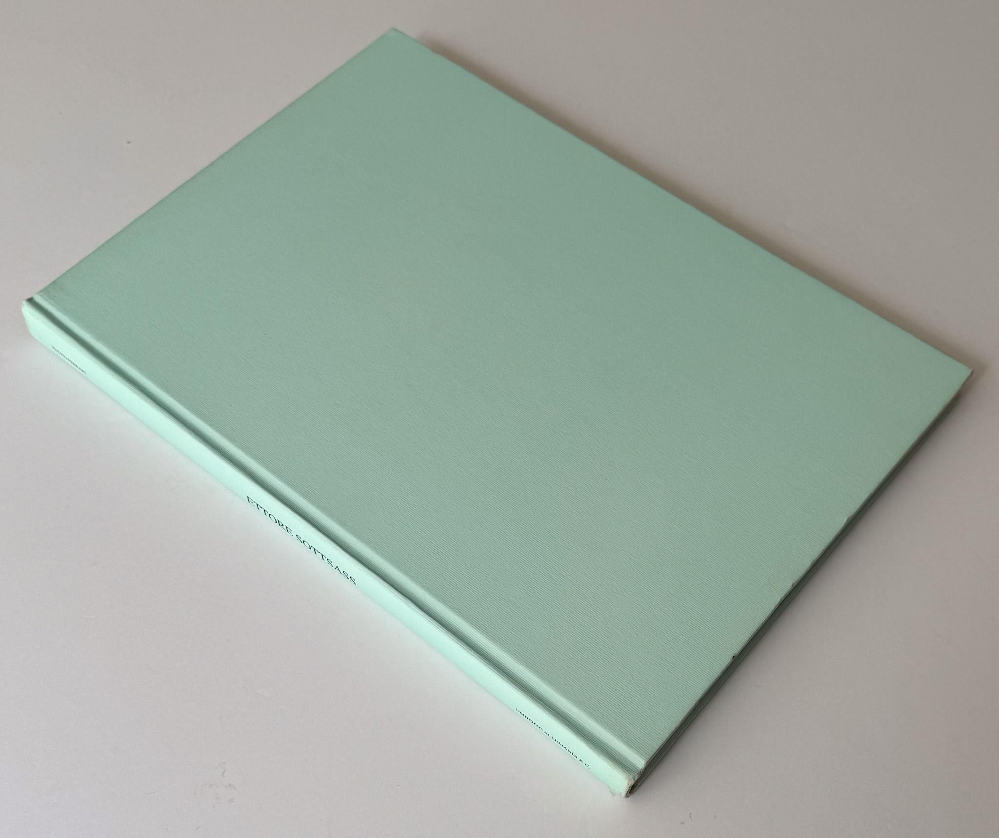 Catalogue raisonne of Ettore Sottsass ceramics organized chronologically from 1955 to 1994—from postwar to Post-Modern. Published in 1996 by Umberto Allemandi & C. Text in Italian by Fulvio Ferrari. Includes iconic design series such as Tondi,