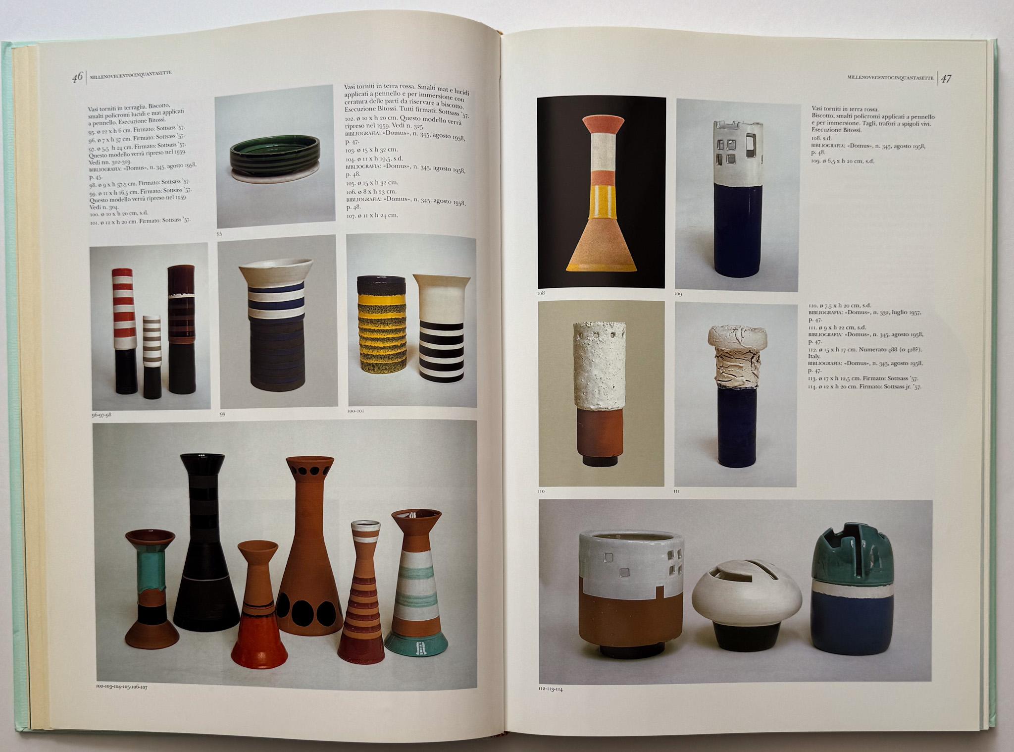 Ettore Sottsass: Tutta La Ceramica In Good Condition For Sale In New York, NY