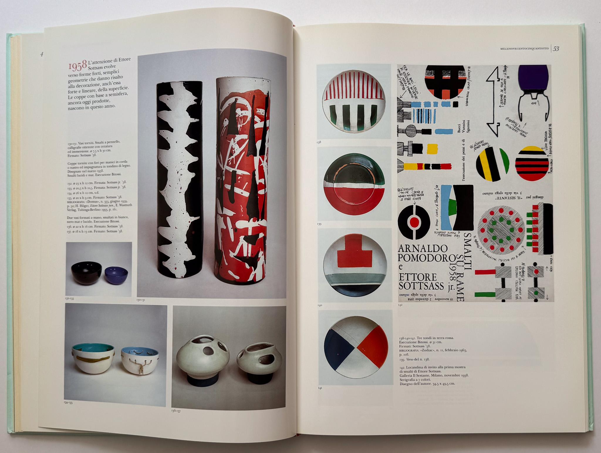 Late 20th Century Ettore Sottsass: Tutta La Ceramica For Sale