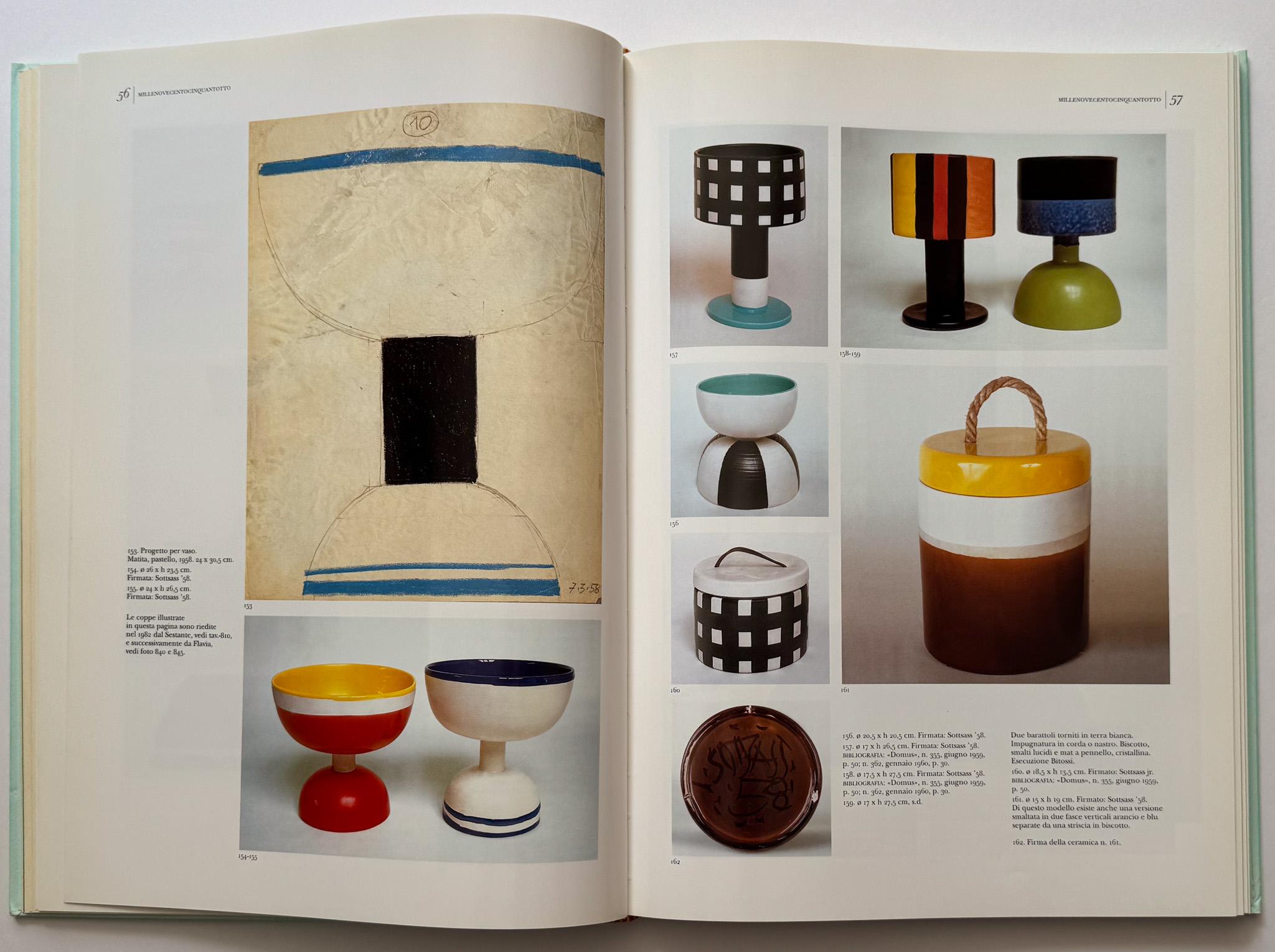 Paper Ettore Sottsass: Tutta La Ceramica For Sale