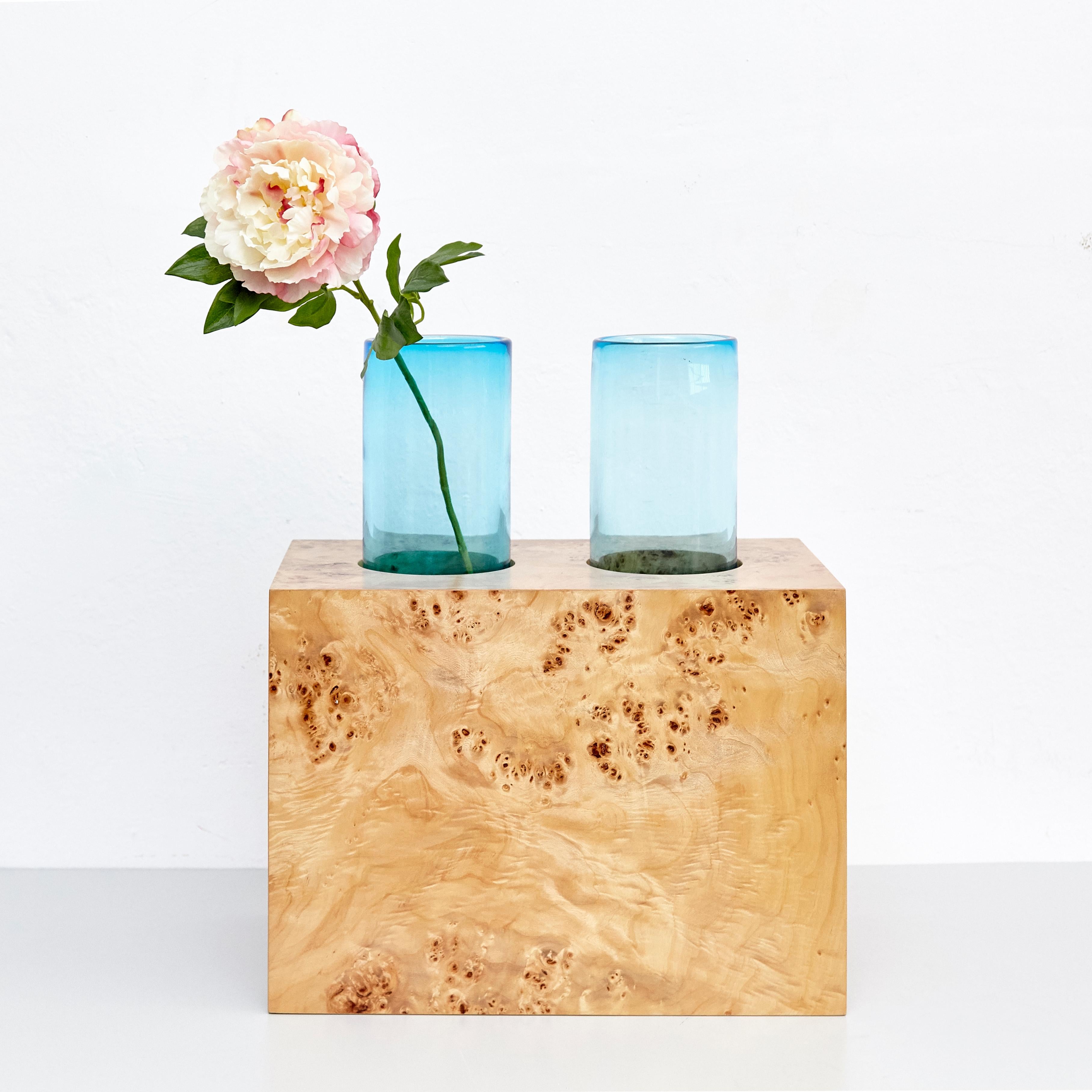 Ettore Sottsass Twenty-Seven Woods for a Chinese Artificial Flower Vase E 1