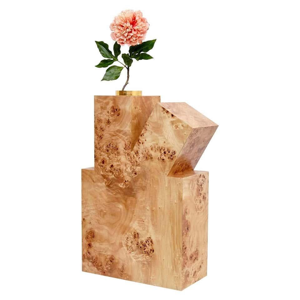 Ettore Sottsass Twenty-Seven Woods pour un vase à fleurs artificielles chinoises M 10