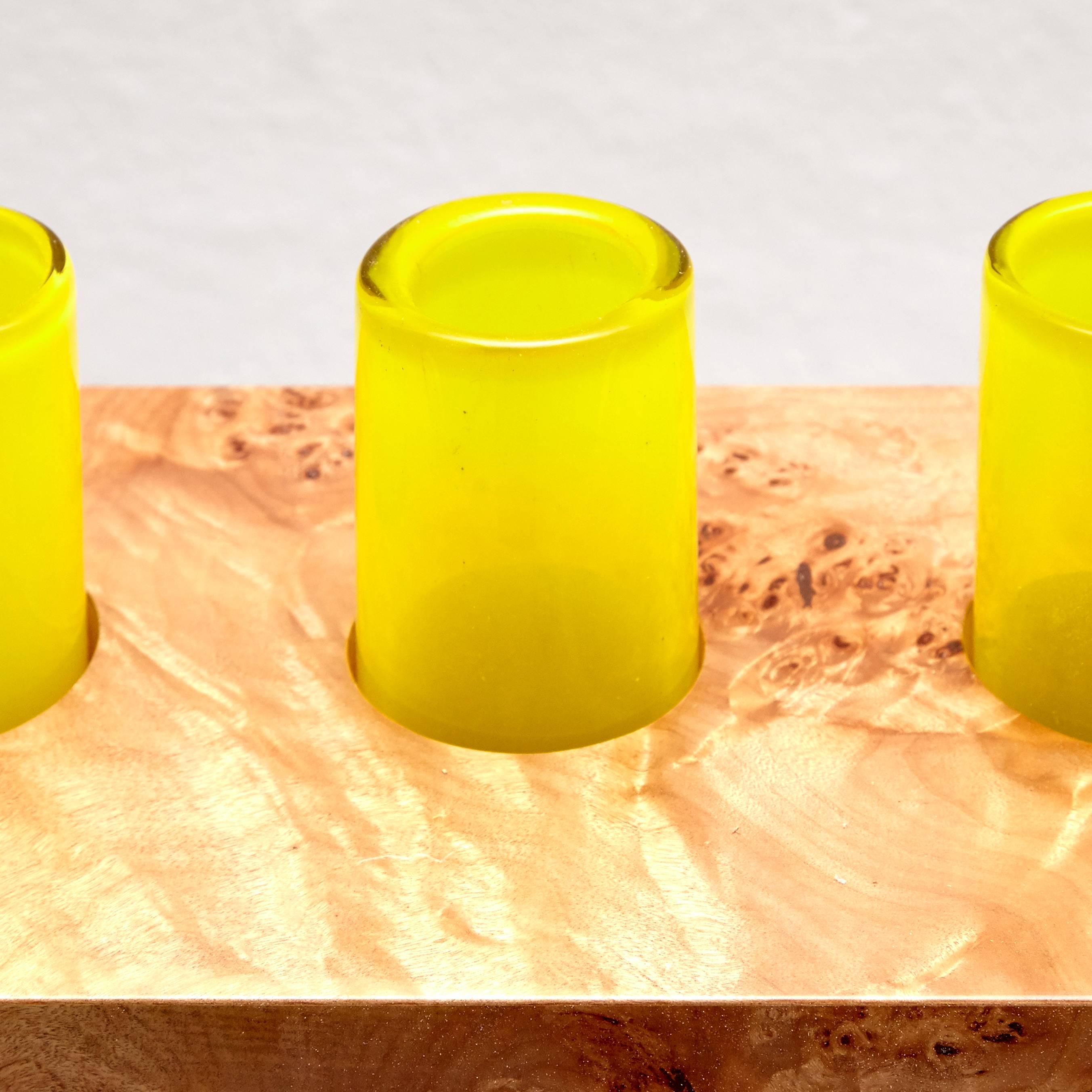 Ettore Sottsass Twenty-Seven Woods for a Chinese Artificial Flower Vase Z 2