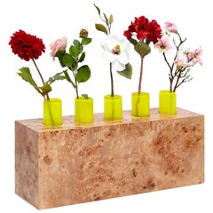 Ettore Sottsass Twenty-Seven Woods for a Chinese Artificial Flower Vase Z