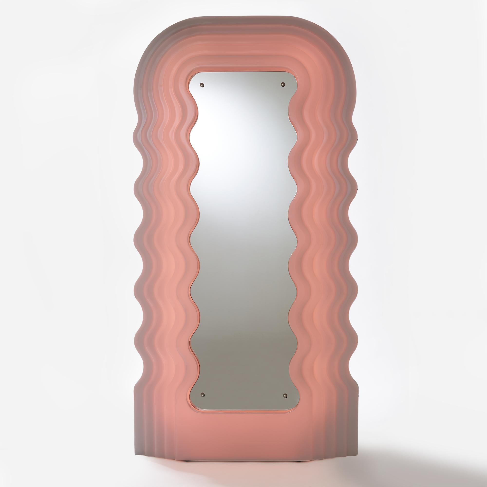 Post-Modern Ettore Sottsass Ultrafragola Mirror for Poltronova Srl For Sale