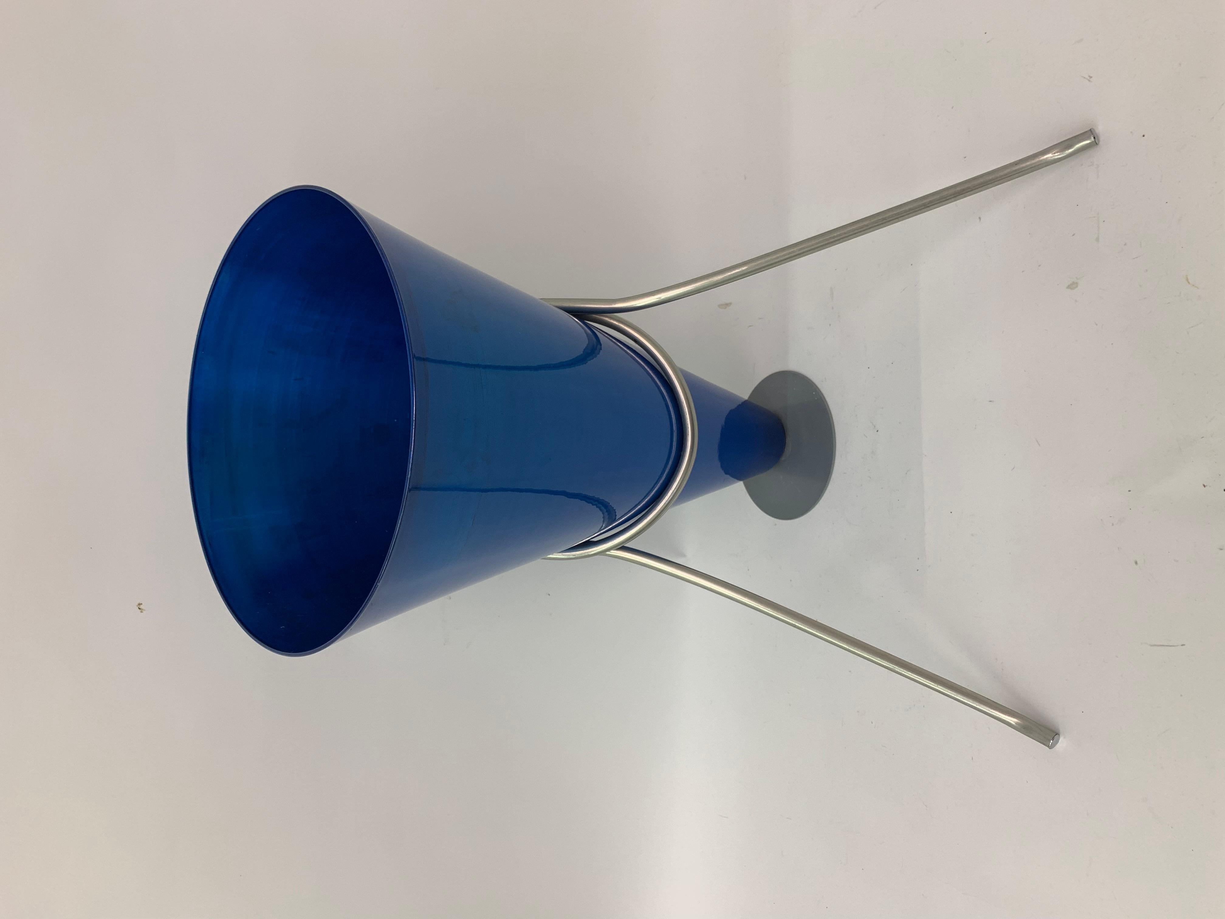 Metal Ettore Sottsass umbrella holder for Rinnovel Italy 1950’s For Sale