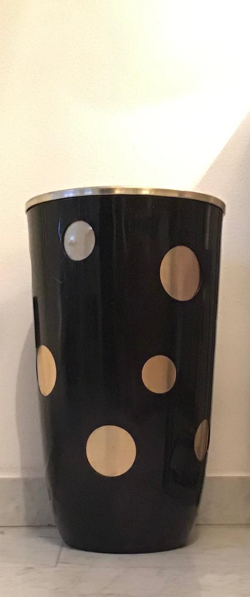 Ettore Sottsass Umbrella Stand Anodized Aluminum, 1955, Italy For Sale 6