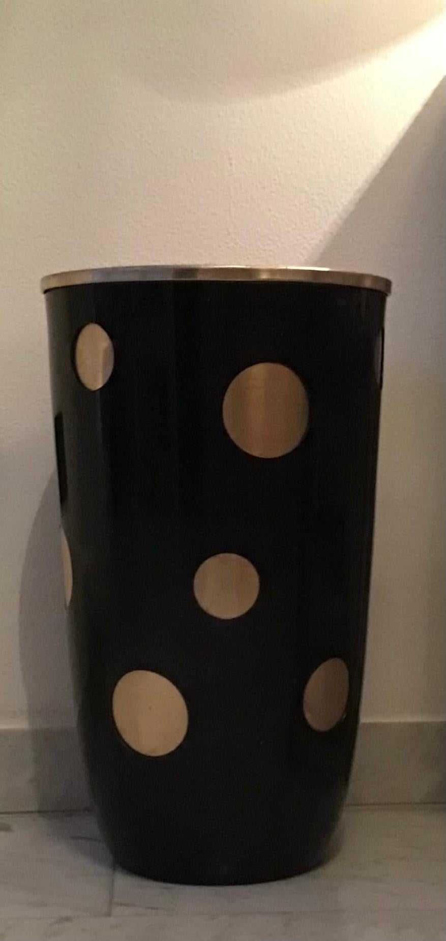 Ettore Sottsass Umbrella Stand Anodized Aluminum, 1955, Italy For Sale 9