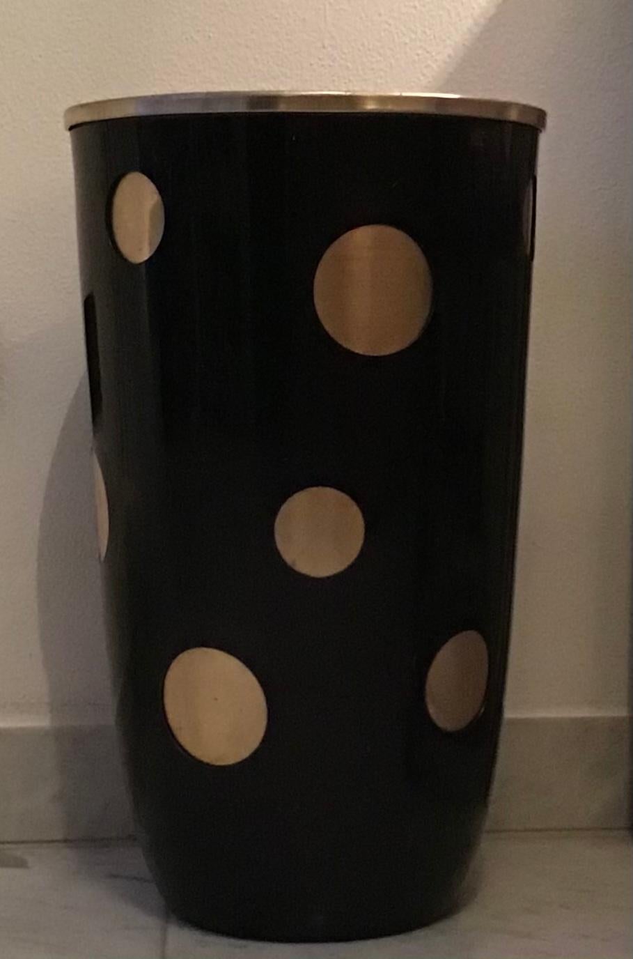 Ettore Sottsass Umbrella Stand Anodized Aluminum, 1955, Italy For Sale 11