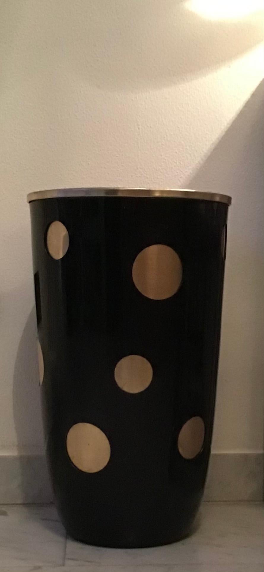 Ettore Sottsass Umbrella Stand Anodized Aluminum, 1955, Italy For Sale 12