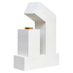 Ettore Sottsass Vaso Alpha, Edizione limitata di 12, Wood, 1995, Italia