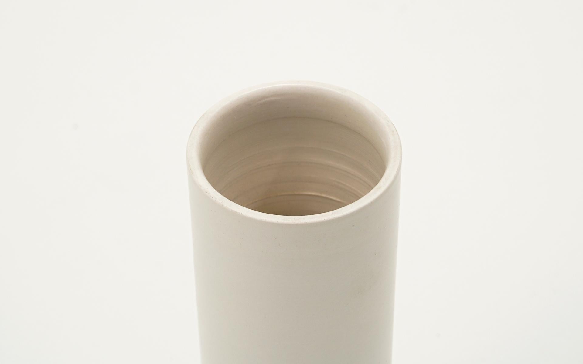 Mid-Century Modern Ettore Sottsass Vase from the Rocchetti series. No. 1 of 20.  Signed For Sale