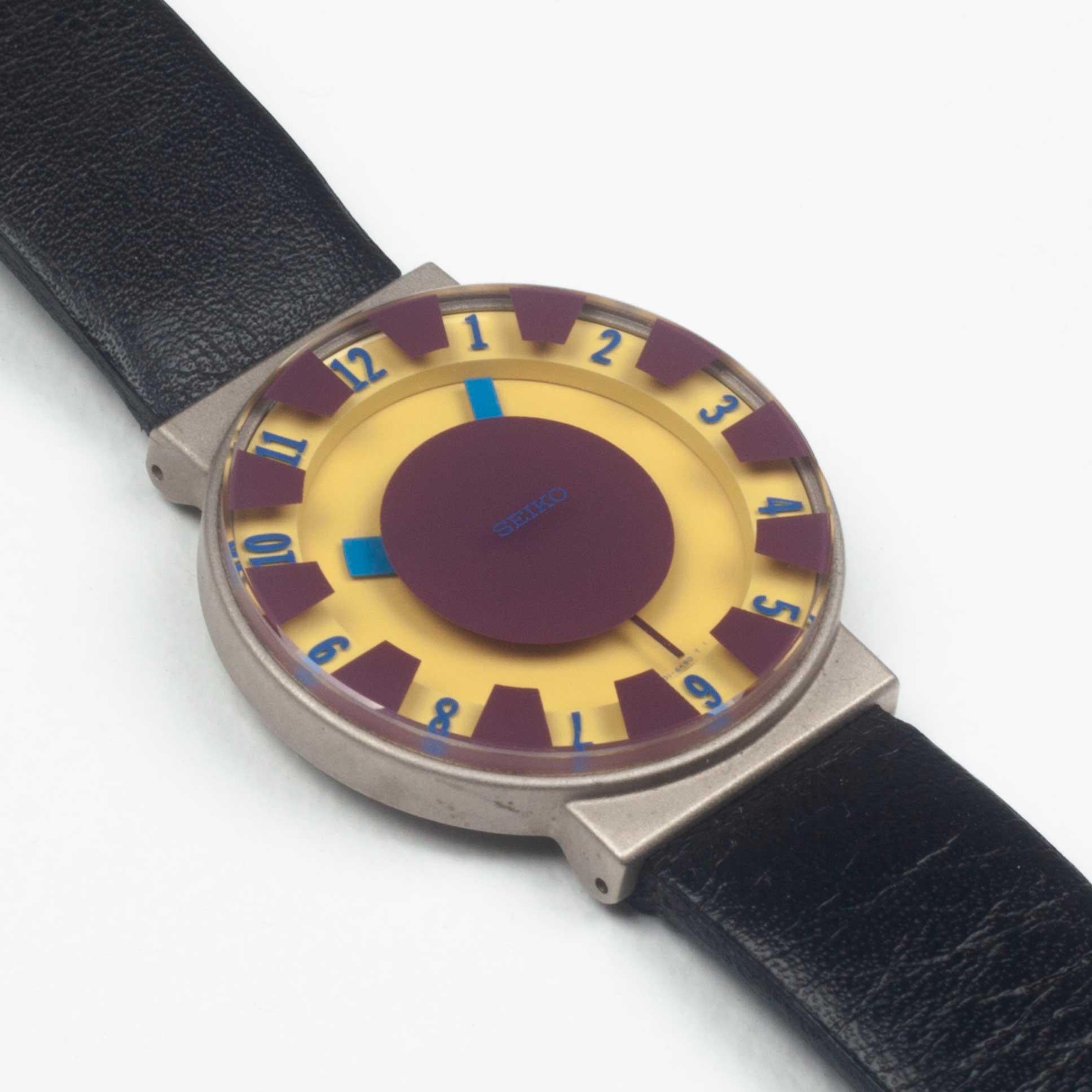 Ettore Sottsass Watch, Collection Sottsass for Seiko, Japan, 1993 at 1stDibs