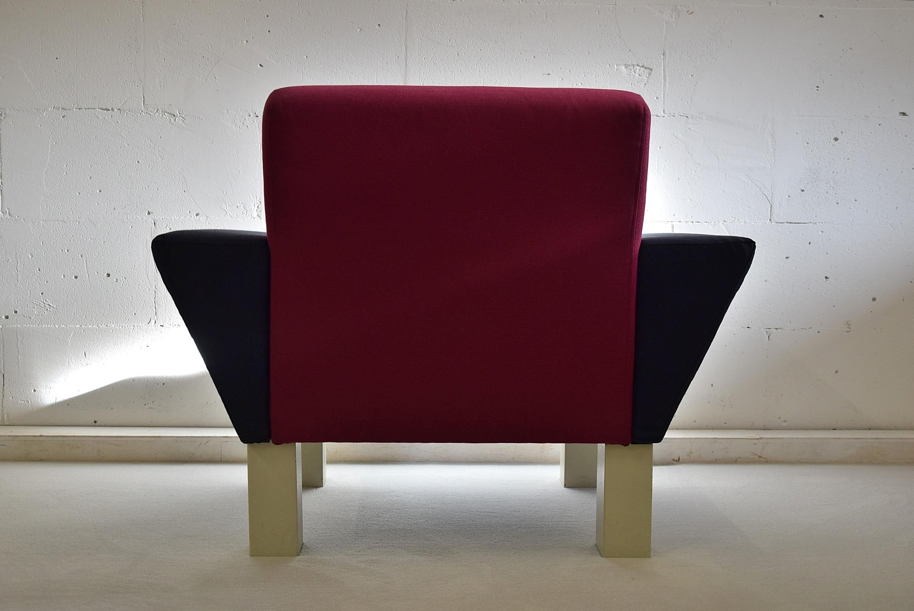 Italian Ettore Sottsass West Side Lounge Chair