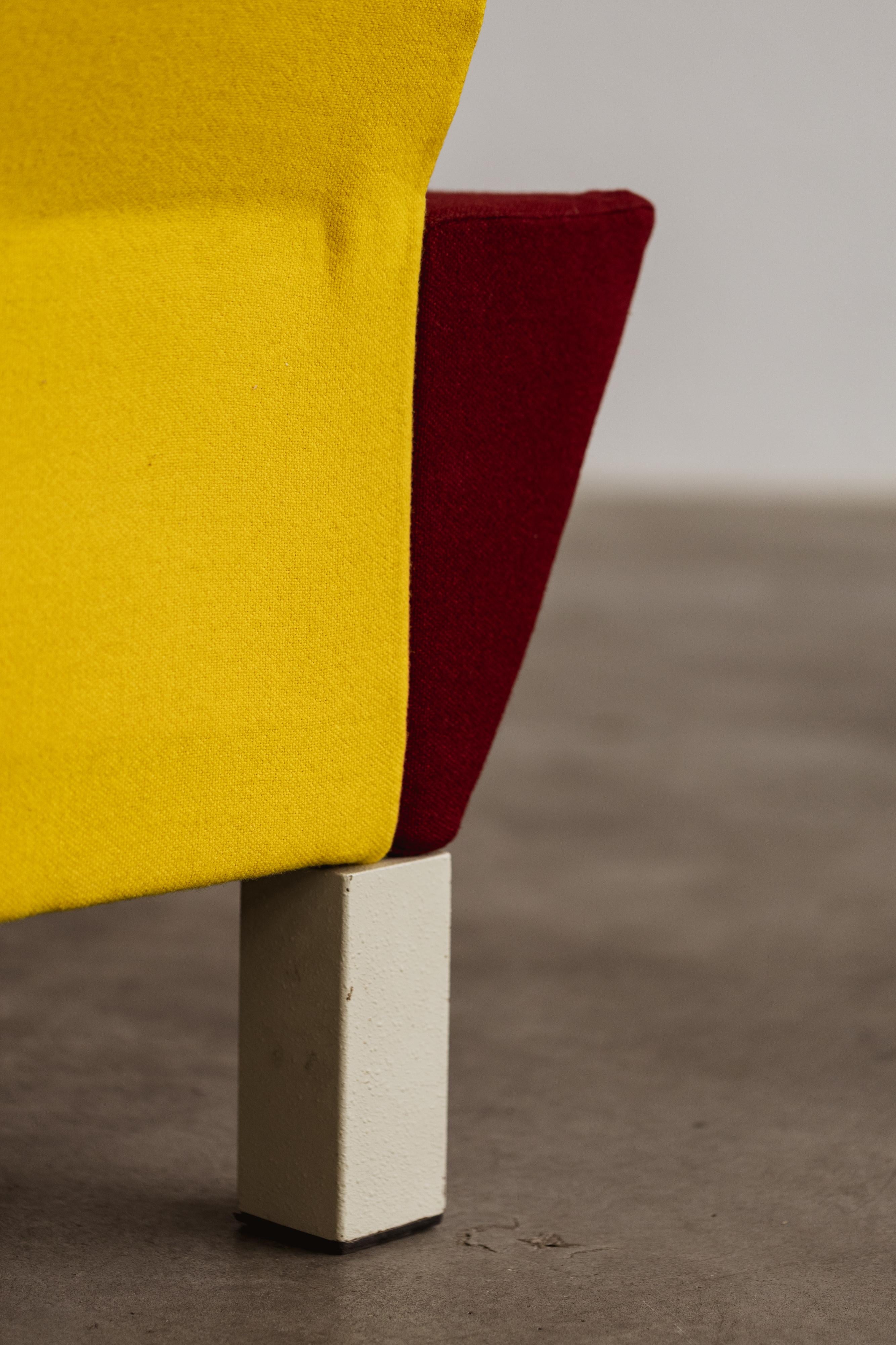 Westside-Sessel von Ettore Sottsass, für Knoll International, 1982, 2er-Set, Set im Angebot 6