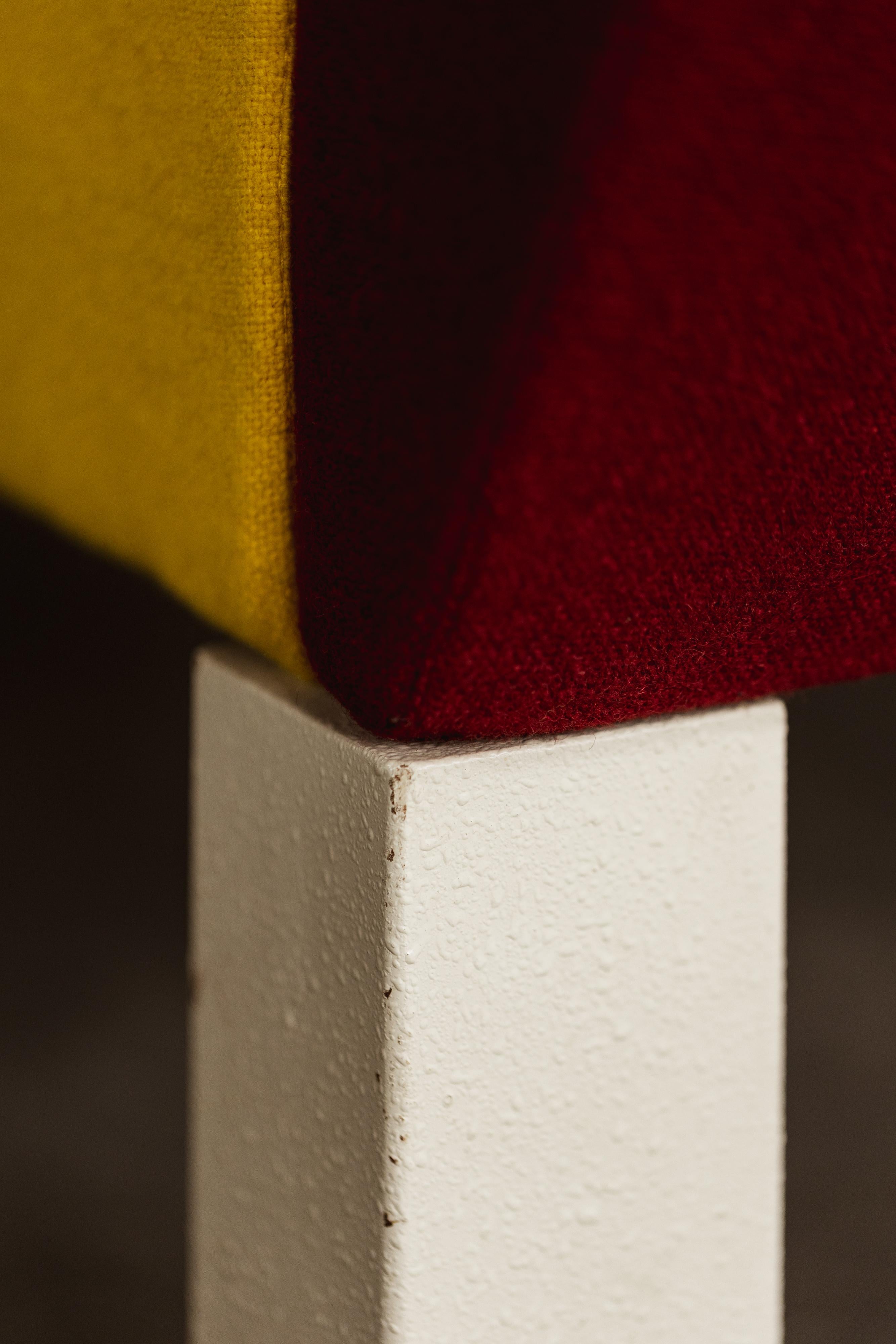 Westside-Sessel von Ettore Sottsass, für Knoll International, 1982, 2er-Set, Set (Ende des 20. Jahrhunderts) im Angebot