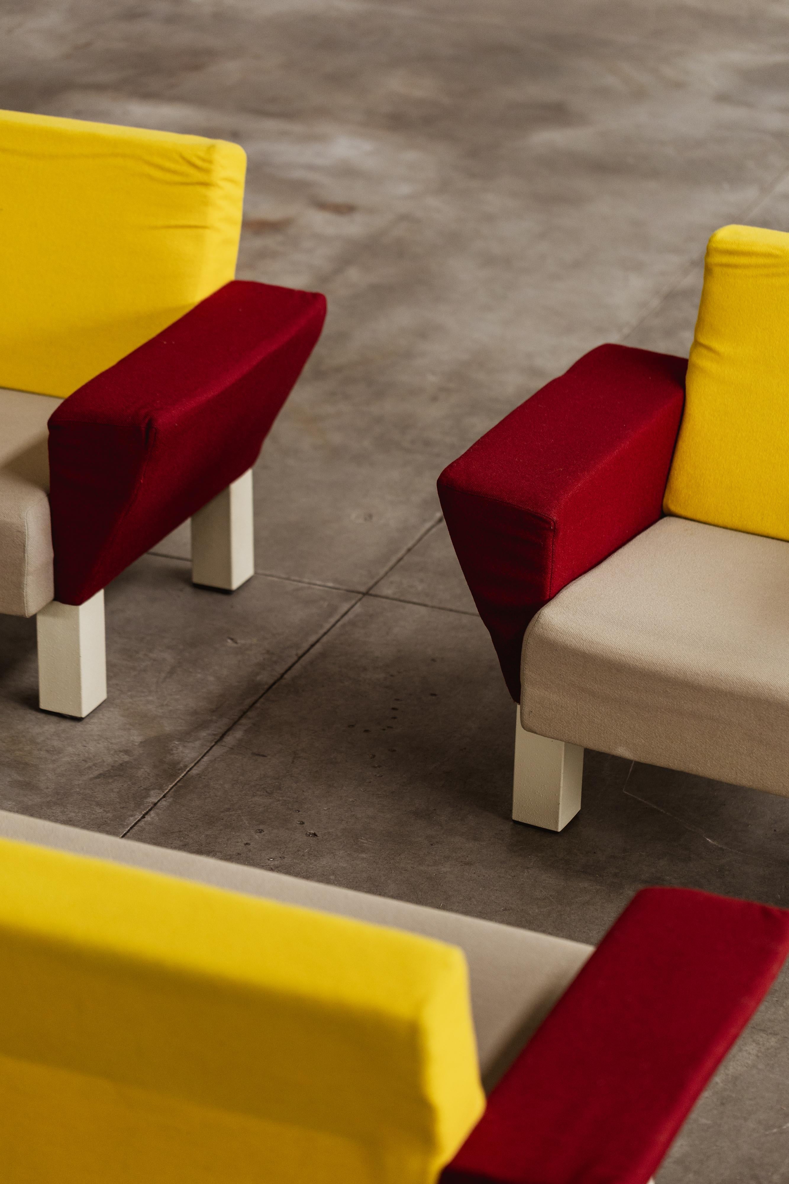 Ettore Sottsass “Westside” Living Room Set for Knoll International, 1982 For Sale 4