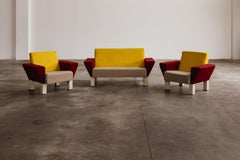 Ettore Sottsass “Westside” Living Room Set for Knoll International, 1982