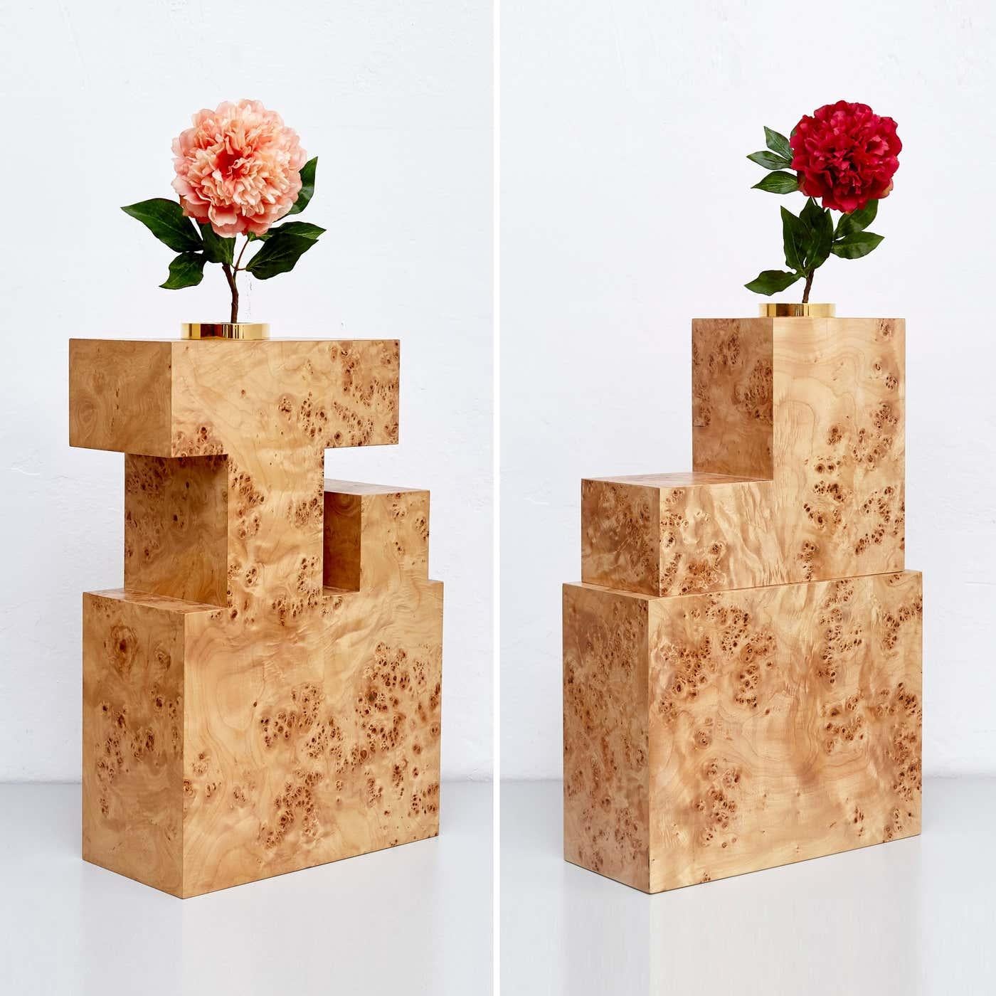 Presenting an extraordinary collection of twenty-six wood vases from the renowned 