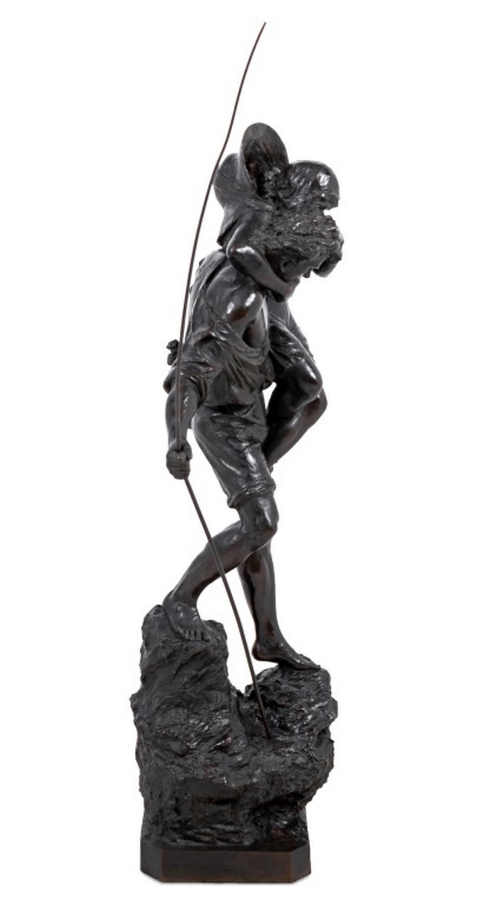 Scultura in bronzo di Ettore Ximenes 